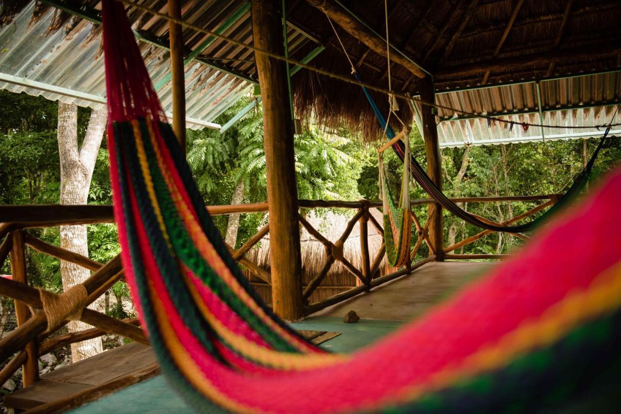 Апартаменти Malinche Cafe In Coba Tulum Екстер'єр фото
